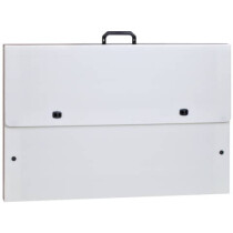 RUMOLD Zeichenkoffer Plastik A1 weiß 1050x40x750mm