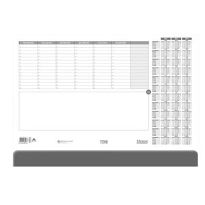 Ursus Style Schreibunterlage Kalender Timo 50 Blatt 52,5x37,5 cm