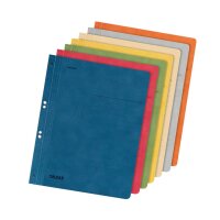 FALKEN Ösenhefter, A4, 250 g m², voller Deckel, kauf. Amtsheftung, Manilakarton, rot 80000557