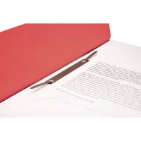 FALKEN Ösenhefter, A4, 250 g m², voller Deckel, kauf. Amtsheftung, Manilakarton, rot 80000557