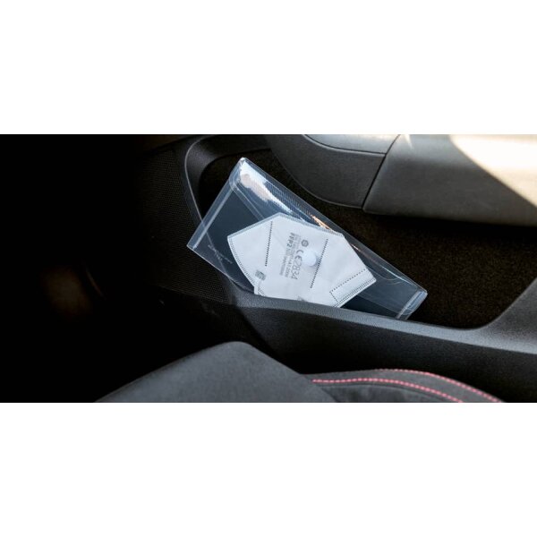 VELOFLEX Sammeltasche Crystal, Dl, transparent 4571 000