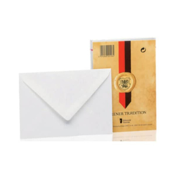 RÖSSLER Briefumschlag Dürener Tradition C6 weiß 25 Stück