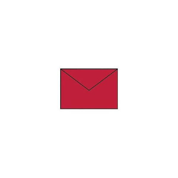 RÖSSLER Briefumschlag Coloretti, C6, 80g m², 5 Stück, klatschmohn