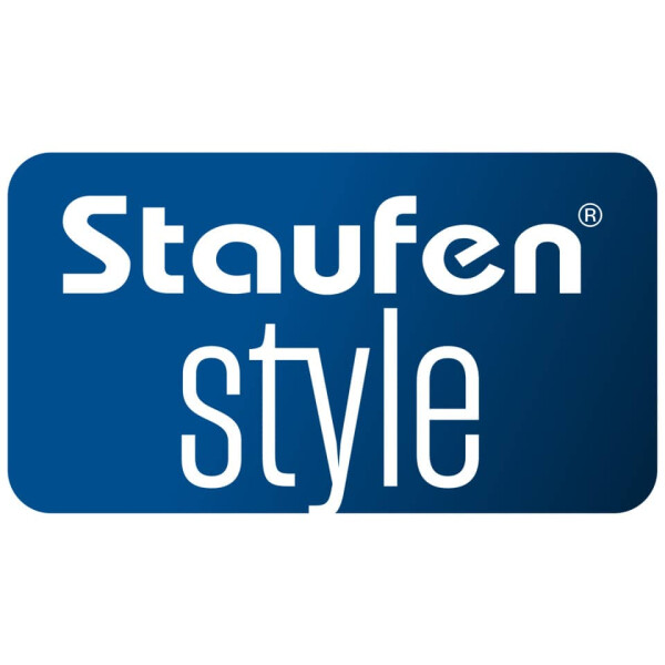 STAUFEN STYLE Ringbucheinlage, A4, 70g m&sup2;, 50 Blatt, Lin.25, liniert mit Rand 040470013