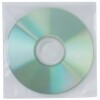 Q-Connect CD Hülle 50 Stück transparent ungelocht