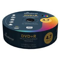 MEDIARANGE DVD+R 25er Spindel printable 4,7Gb120mi MR408