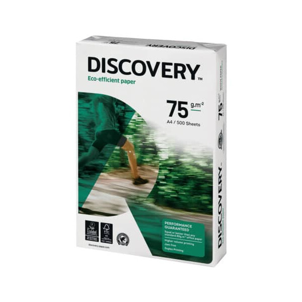 Discovery Kopierpapier, A4, 75g m², 500 Blatt, weiß