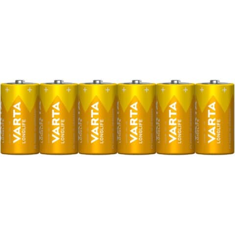 VARTA Batterie Longlife Baby C Pg6St 1.5V