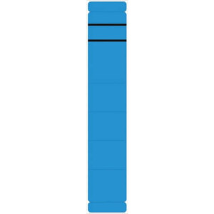 Rückenschild lang schmal blau NEUTRAL selbstklebend Packung 10 Stück