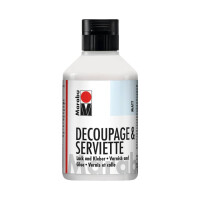 MARABU Serviettentechniklack & Kleber, matt, 250ml...