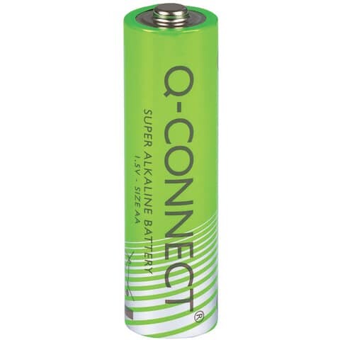 Q-Connect Super Alkaline Batterie Mignon LR06 AA 1,5V 4 Stück 03015AC4