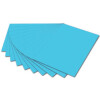 folia Tonpapier 130g m² himmelblau 50x70cm 10 Stück