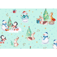 SUSY CARD Weihnachts-Geschenkpapier "Cute Xmas"