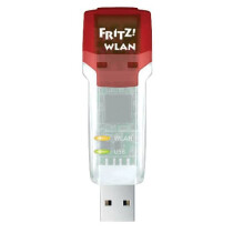 FRITZ! USB 3.0 WLAN Stick AC860 rot transparent