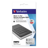Verbatim Festplatte HDD extern 2TB schwarz