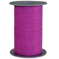 Ringelband Glitter pink 10 mm 100 m