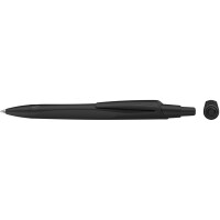 SCHNEIDER Kugelschreiber Reco, Druckmechanik, M, schwarz, Farbe des Schaftes: schwarz 131811