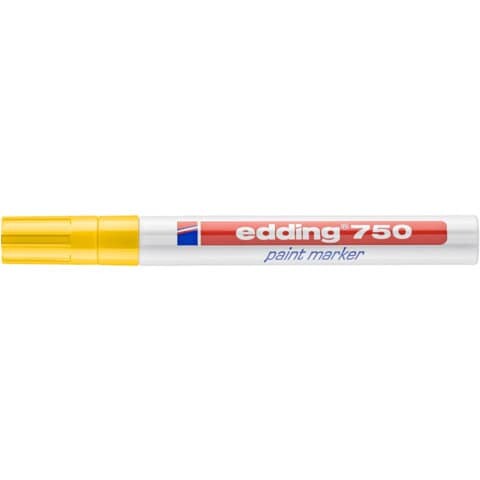 edding Lackmalstift 750 2-4mm gelb Rundspitze