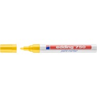 edding Lackmalstift 750 2-4mm gelb Rundspitze