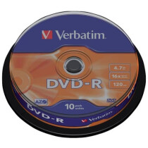 Verbatim DVD-R 10er Spindel 4,7Gb120min