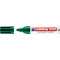 edding Permanentmarker 550 3-4mm grün Rundspitze...