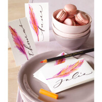 EDDING Faserschreiberetui Brushlettering Starter-Set, 10 Stück, sortiert 1340-10-2