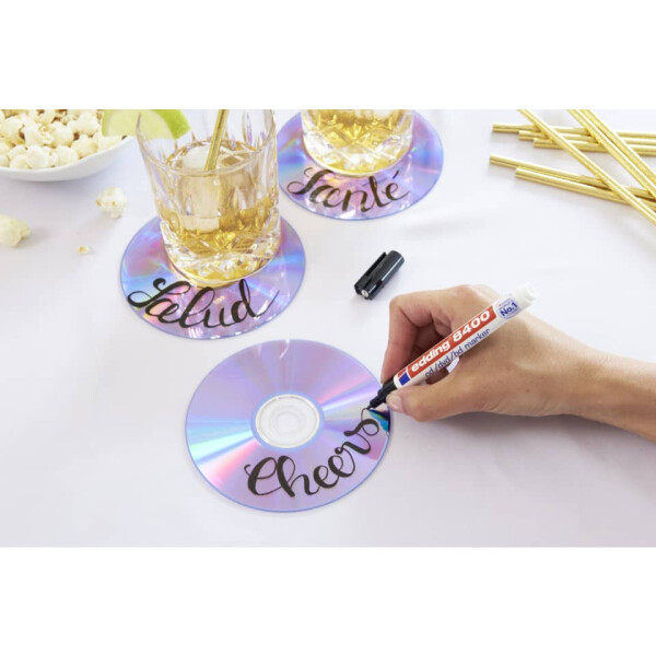 EDDING CD-Marker 8400, 0,5-1mm, Rundspitze, grün 4-8400004
