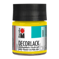 Marabu Decorlack Acryl gelb 1130 05 019 50ml