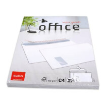 ELCO Briefhülle Office C4 mit Fenster, Haftklebung,...