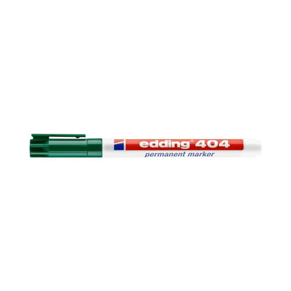 edding Permanentmarker 404 0,75mm grün 404-004 Rundspitze