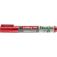 edding Whiteboardmarker EcoLine, 1,5-5mm, Keilspitze, rot