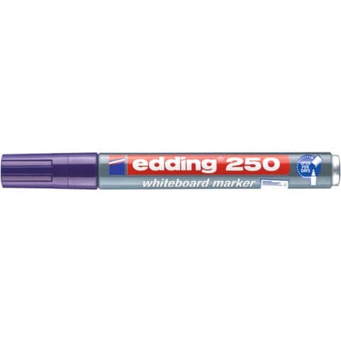 edding Boardmarker 250 1,5-3mm violett Rundspitze nachfüllbar
