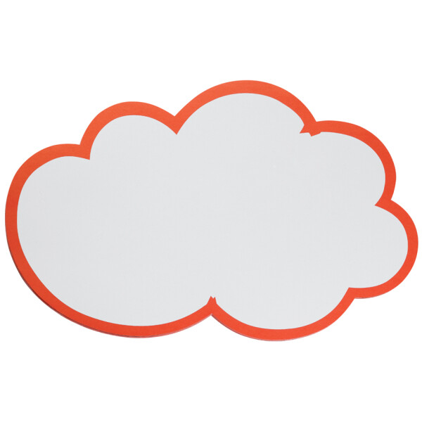 FRANKEN Moderationskarte "Wolke", selbstklebend, 150x230 mm