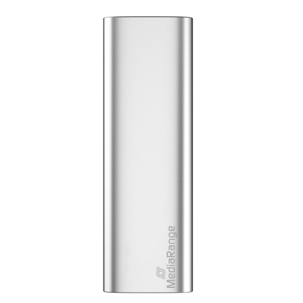 MEDIARANGE Festplatte extern, 960 GB, SSD, USB-C, silber MR1103