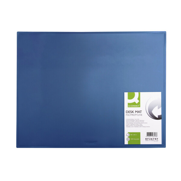Q-CONNECT Schreibunterlage, 63x50mm, blau KF26797