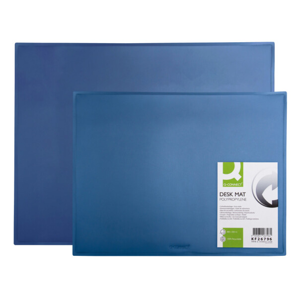 Q-CONNECT Schreibunterlage, 63x50mm, blau KF26797