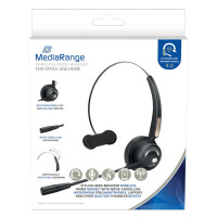 MEDIARANGE Headset Mono, schwarz MROS305