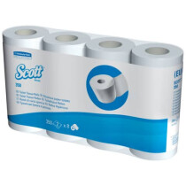 Scott Toilettenpapier 8RL hochweiß 2-lagig