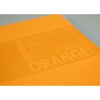 Staufen Collegeblock, A4, 80 Blatt, Lin.21, liniert, orange