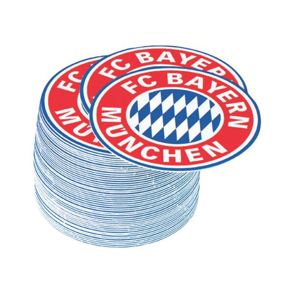 FC Bayern Bierdeckel Emblem 50St. FCBAYERN