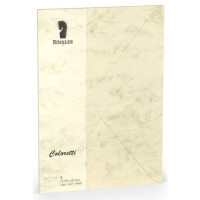 RÖSSLER Briefumschlag Coloretti C5 chamois marmora 5...