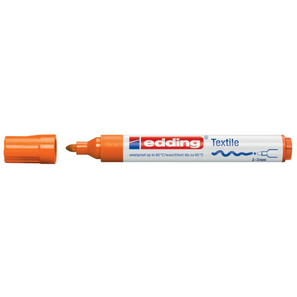 EDDING Textilmarker 4500, 2-3mm, orange 44500006