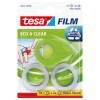 tesa Mini-Abroller ecoLogo, inkl. 2 Rollen film eco&clear 19mm 10m