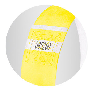 sigel Eventbänder "Super Soft", fluoreszierend, gelb