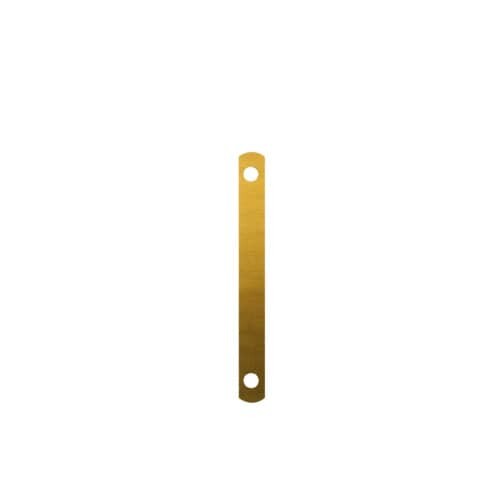 LEITZ Deckschienen 9.7cm metallic gold ESSELTE 100 Stück