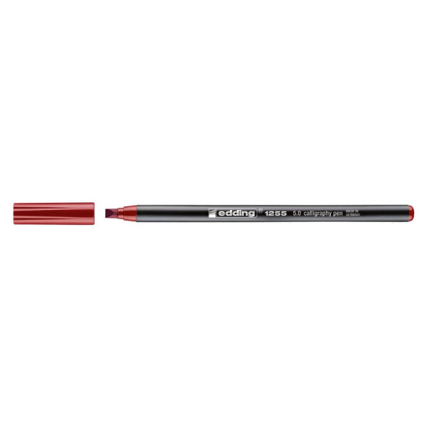 EDDING Kalligrafiestift 1255, 5mm, karmesin 041255-5,0002
