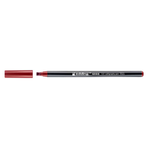 EDDING Kalligrafiestift 1255, 5mm, karmesin 041255-5,0002