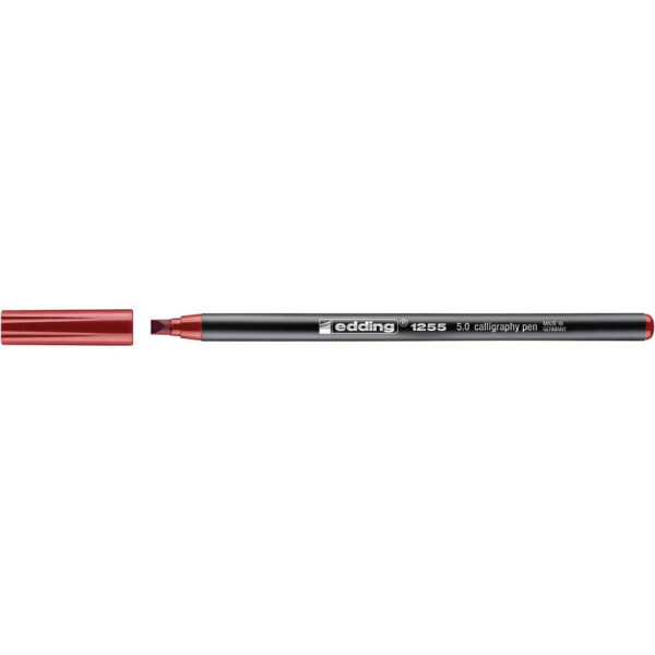 EDDING Kalligrafiestift 1255, 5mm, karmesin 041255-5,0002