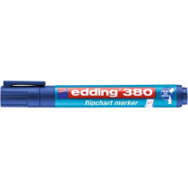 edding Flipchartmarker 380 1,5-3mm blau nachfüllbar Rundspitze