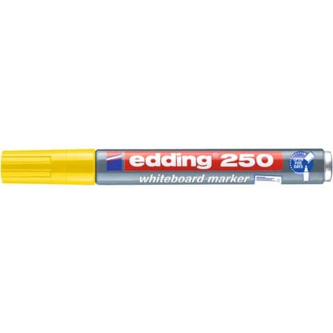 edding Boardmarker 250 1,5-3mm gelb Rundspitze nachfüllbar